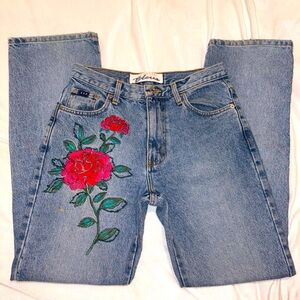 Express Bleus Straight Leg Jeans